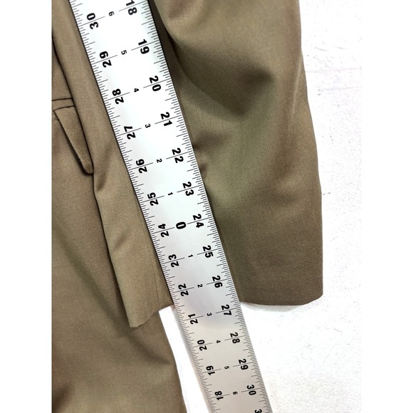 NEW Jos A Bank 52L blazer jacket‎ sport suit coat british khaki travelers wool - Picture 11 of 12